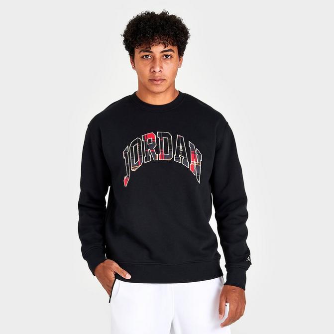 Men's Jordan Essential Holiday Fleece Crewneck Sweatshirt商品第1张图片规格展示