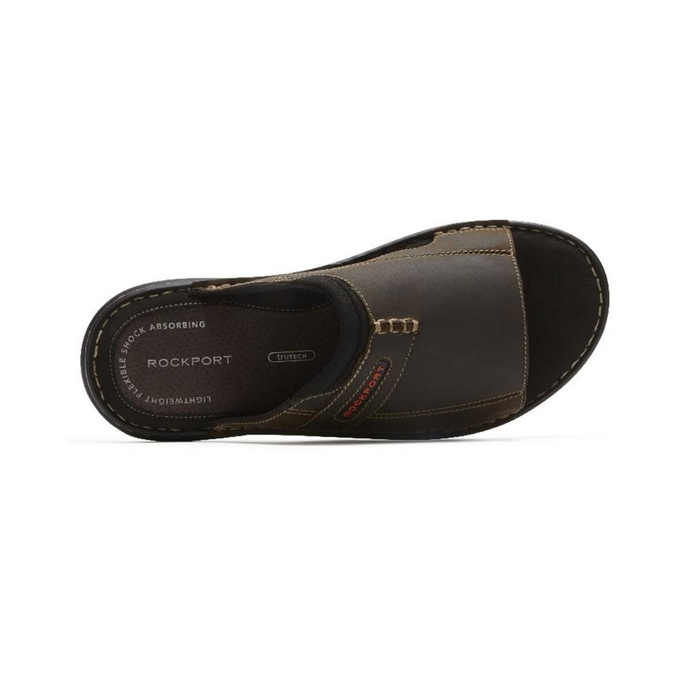 商品Rockport|Men's Darwyn Slide 2 Sandals,价格¥522,第5张图片详细描述