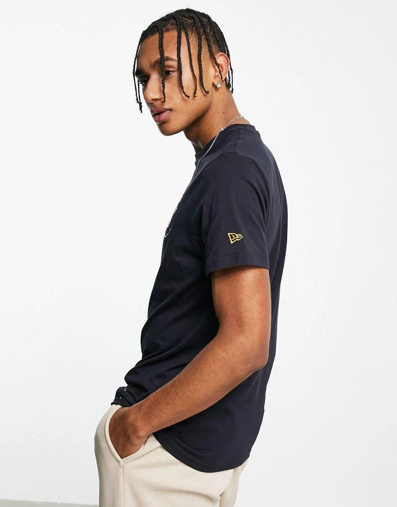 商品New Era|New Era LA Lakers city scape print t-shirt in navy,价格¥169,第2张图片详细描述