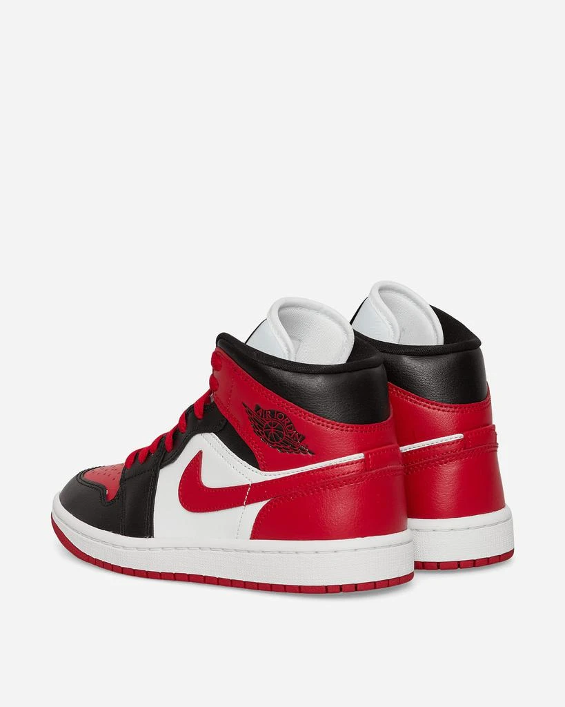 商品Jordan|WMNS Air Jordan 1 Mid Sneakers Black / Gym Red / White,价格¥786,第5张图片详细描述