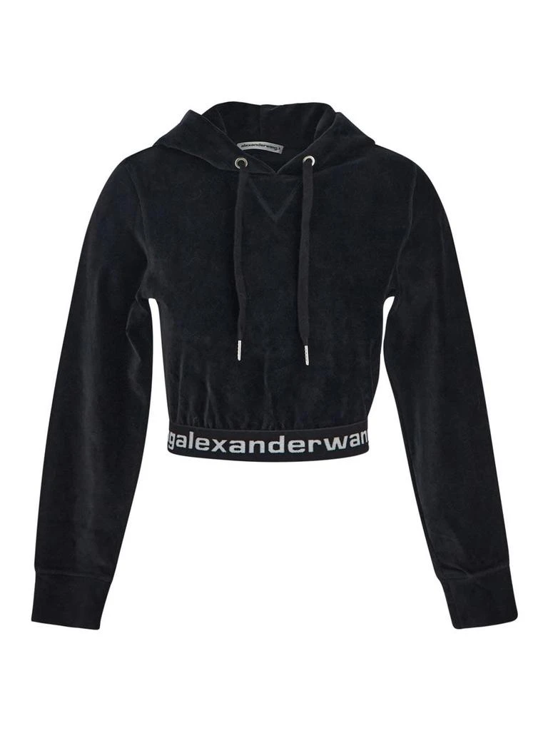 商品Alexander Wang|Crooped Hoodie,价格¥2399,第1张图片