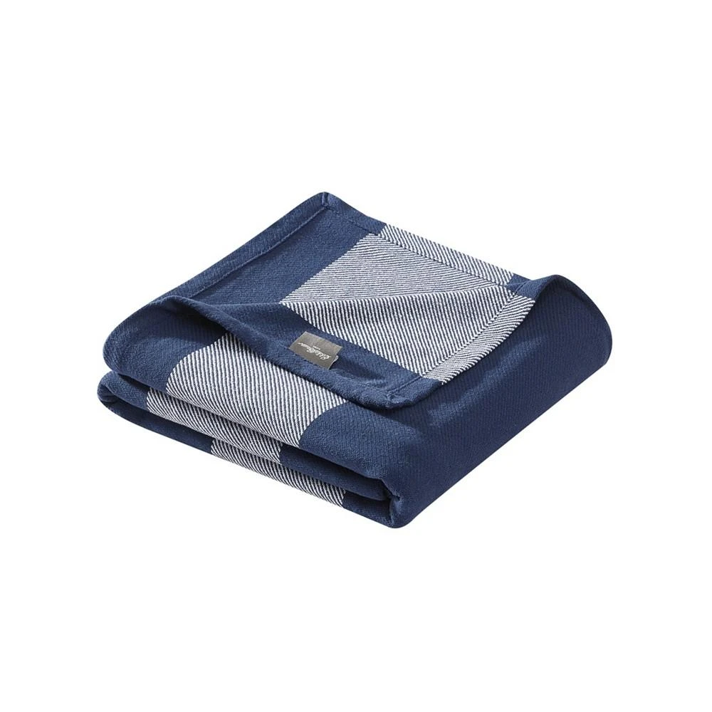 商品Eddie Bauer|Boylston Stripe Cotton Reversible Blanket,价格¥761,第5张图片详细描述
