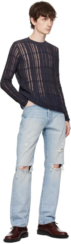 商品Levi's|Blue 501 Original Fit Jeans,价格¥877,第4张图片详细描述