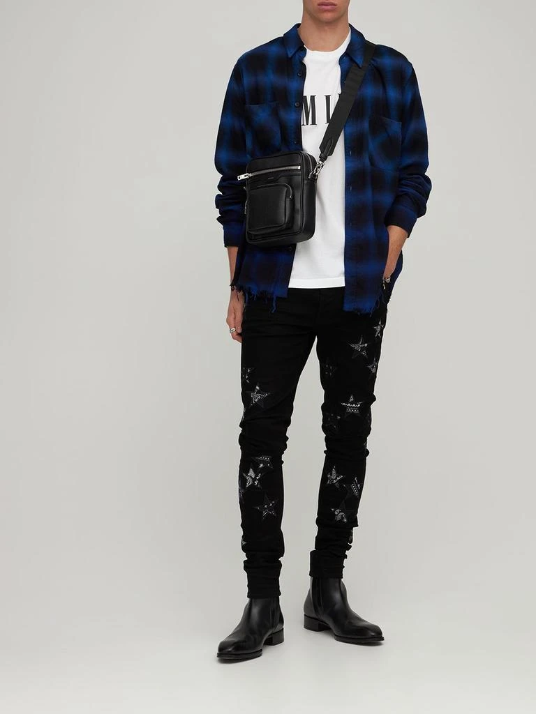 商品AMIRI|Shadow Check Cotton Shirt,价格¥5260,第1张图片详细描述