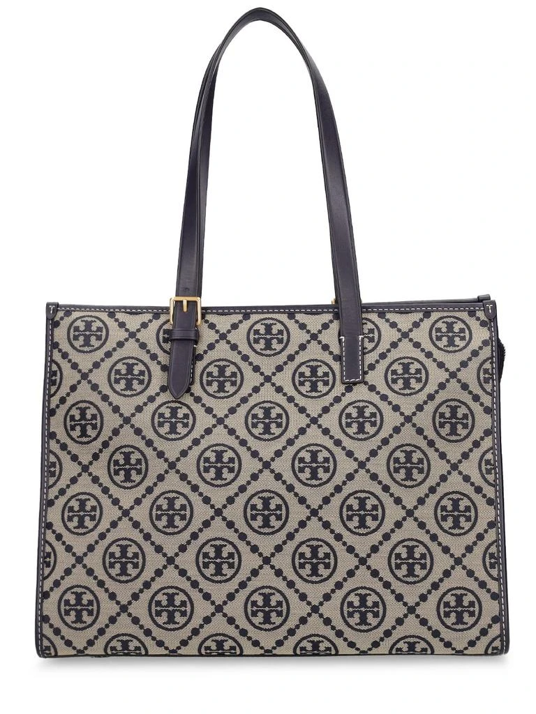 商品Tory Burch|T Monogram Cotton Tote Bag,价格¥4190,第1张图片