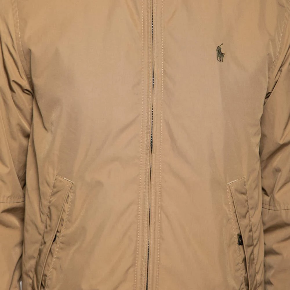 商品[二手商品] Ralph Lauren|Polo Ralph Lauren Beige Synthetic Bomber Jacket S,价格¥1025,第4张图片详细描述