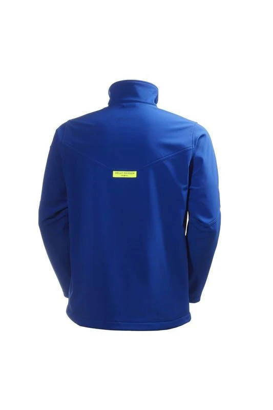 商品Helly Hansen|Helly Hansen Mens Aker Softshell Jacket (Egyptian Blue/Evening Blue),价格¥847,第2张图片详细描述