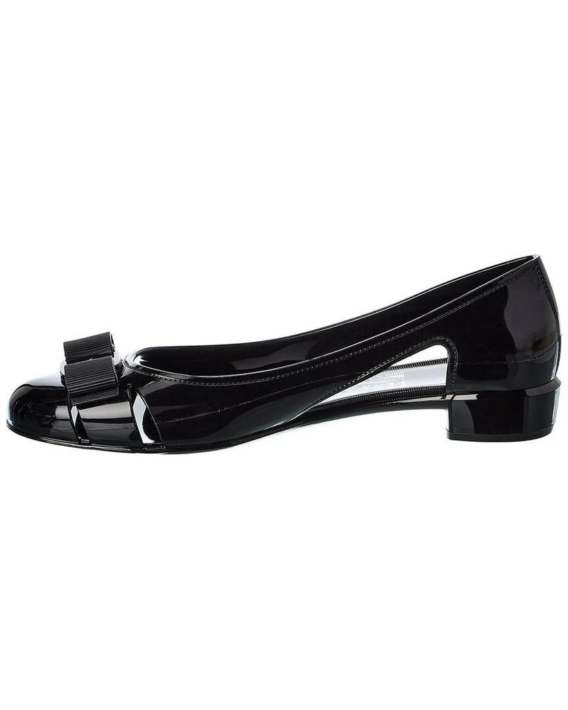 商品Salvatore Ferragamo|Salvatore Ferragamo Vara Bow Jelly Ballet Flat,价格¥2632,第2张图片详细描述