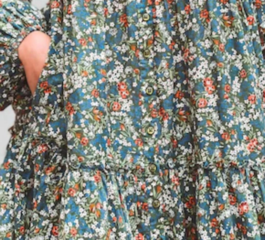 商品BYTIMO|Cotton Slub Dress In Green,价格¥1523,第2张图片详细描述