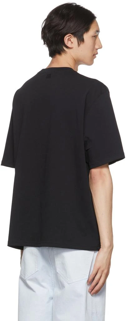 商品AMI|Black Ami de Cœur T-Shirt,价格¥1694,第3张图片详细描述