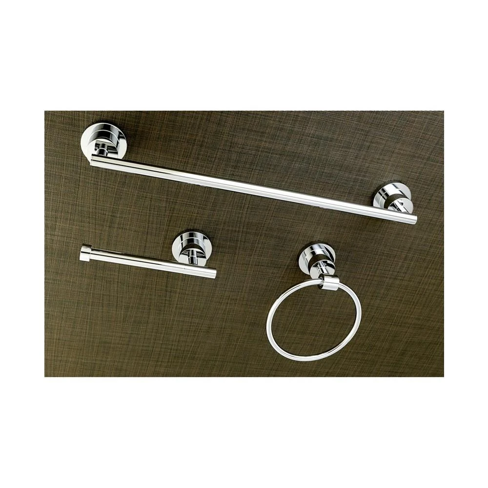商品Kingston Brass|Concord-Modern 3-Pc. Bathroom Accessories Set in Polished Chrome,价格¥1339,第2张图片详细描述