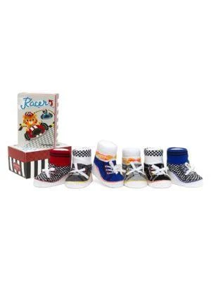 商品Trumpette|Baby Boy's Racer 6-Pack Crew Socks,价格¥103,第1张图片