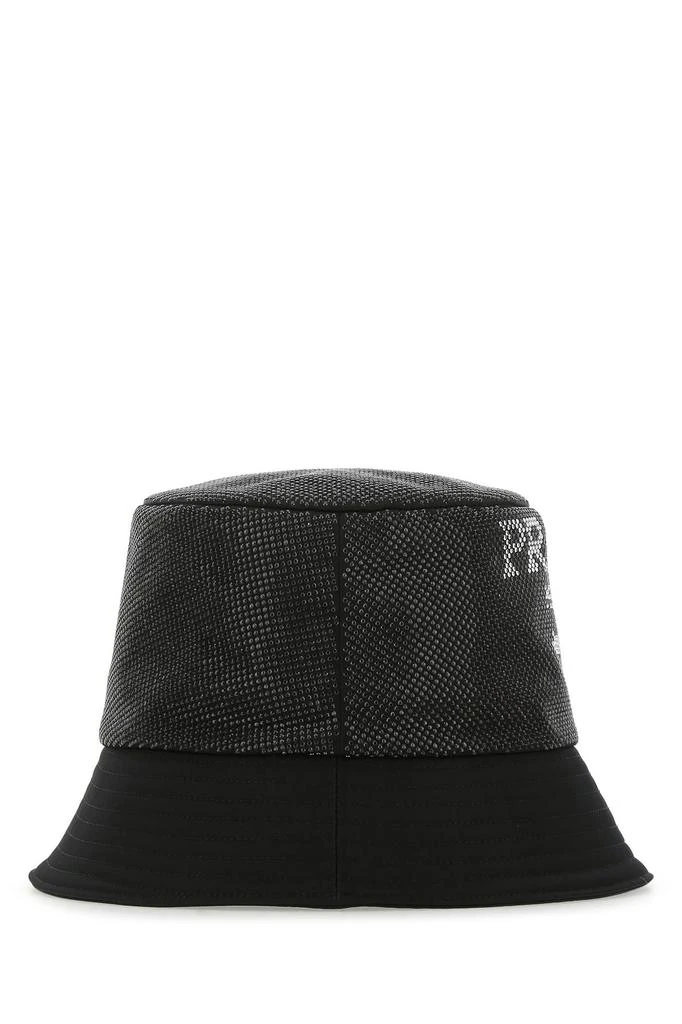商品Prada|Black Re-nylon hat,价格¥6531,第2张图片详细描述