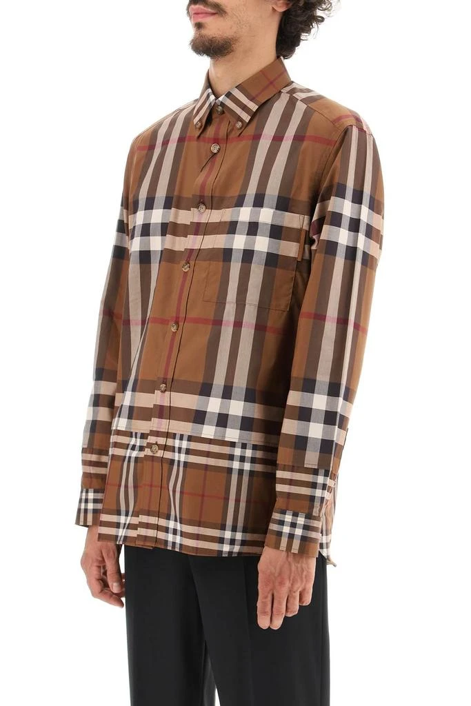 商品Burberry|Burberry &#39;Causton&#39; Cotton Poplin Shirt,价格¥3187,第4张图片详细描述