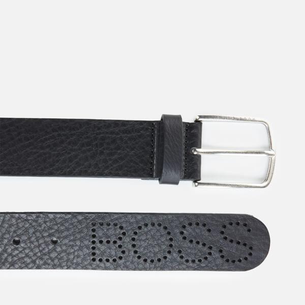 BOSS Men's Sander Belt - Black商品第2张图片规格展示