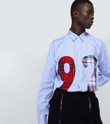 商品Comme des Garcons|格纹棉质府绸衬衫,价格¥5325,第5张图片详细描述