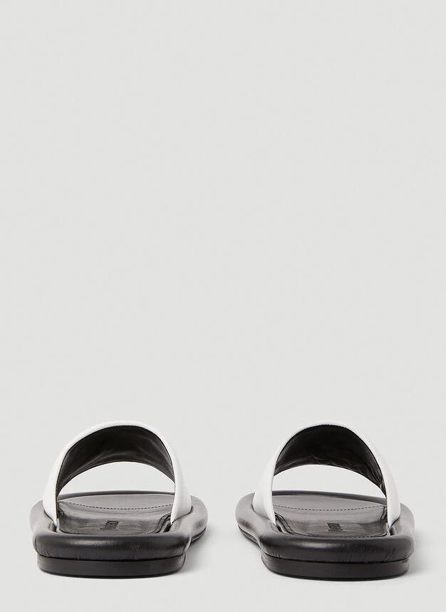 商品JW Anderson|Bumper Flat Sandals in White,价格¥1823,第4张图片详细描述