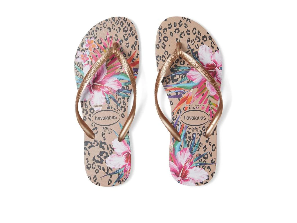 商品Havaianas|Slim Animal Floral Flip Flop Sandal,价格¥160,第1张图片