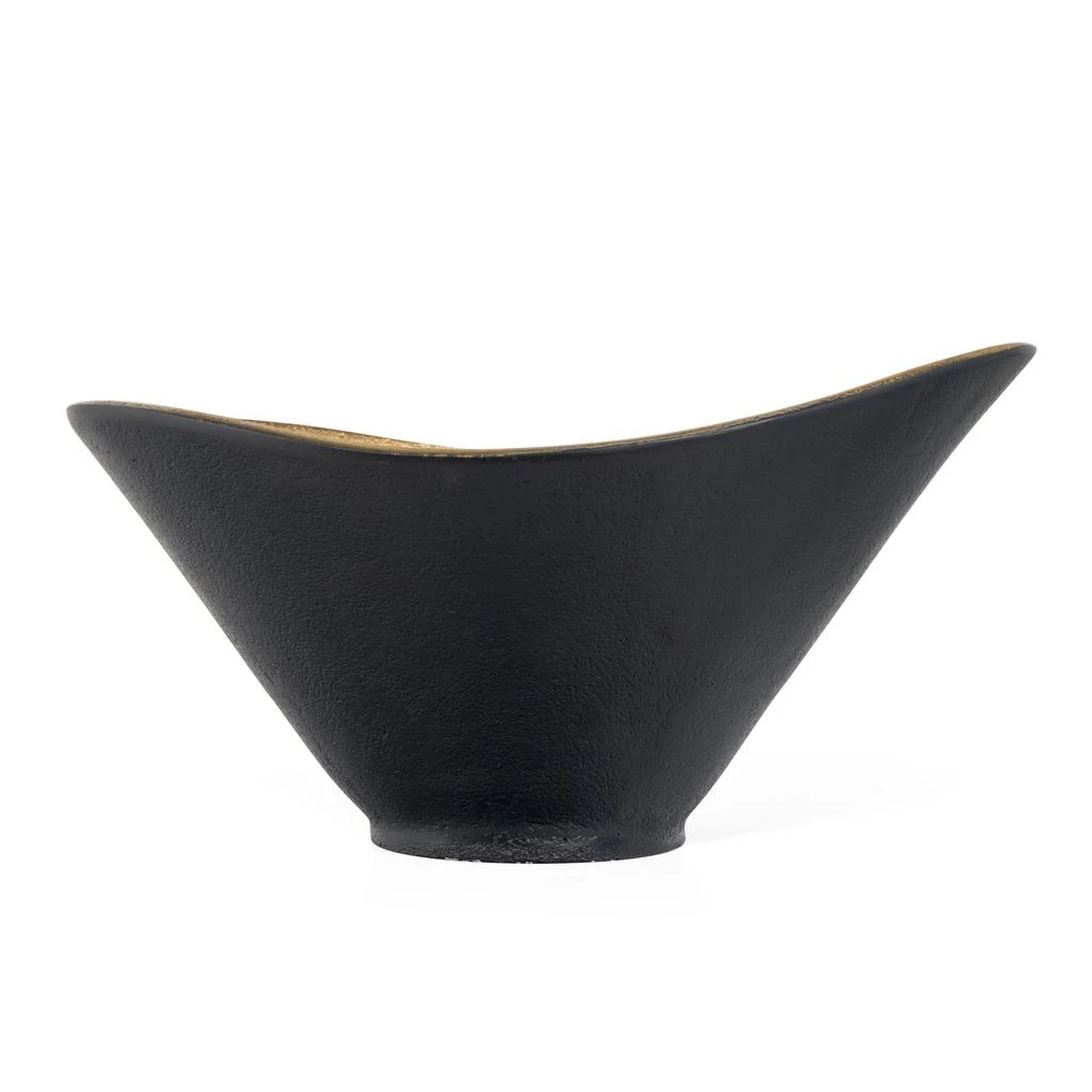 商品Gild Design House|Lazaro Gold and Black Decorative Metal Bowl,价格¥509,第1张图片