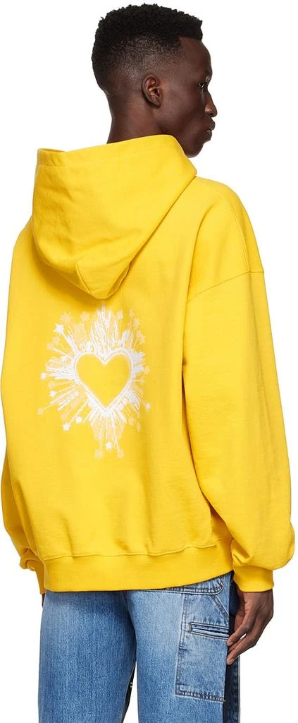 商品We11done|Yellow Cotton Hoodie,价格¥1462,第3张图片详细描述