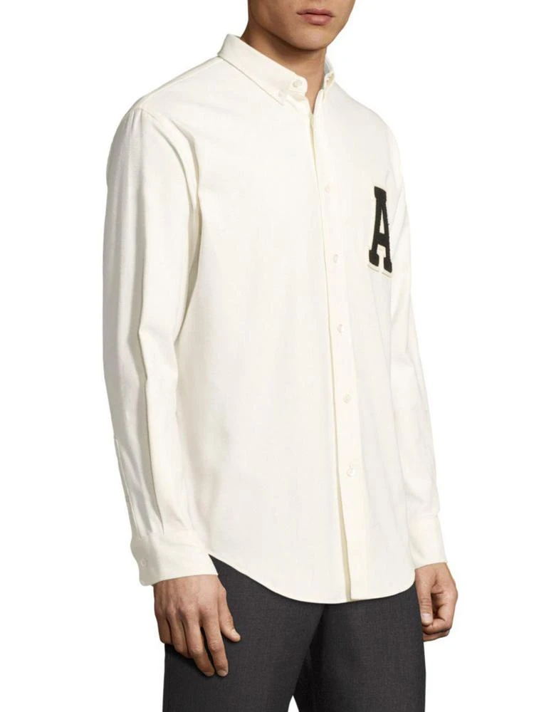 商品AMI|Regular-Fit Patch Work Shirt,价格¥885,第3张图片详细描述
