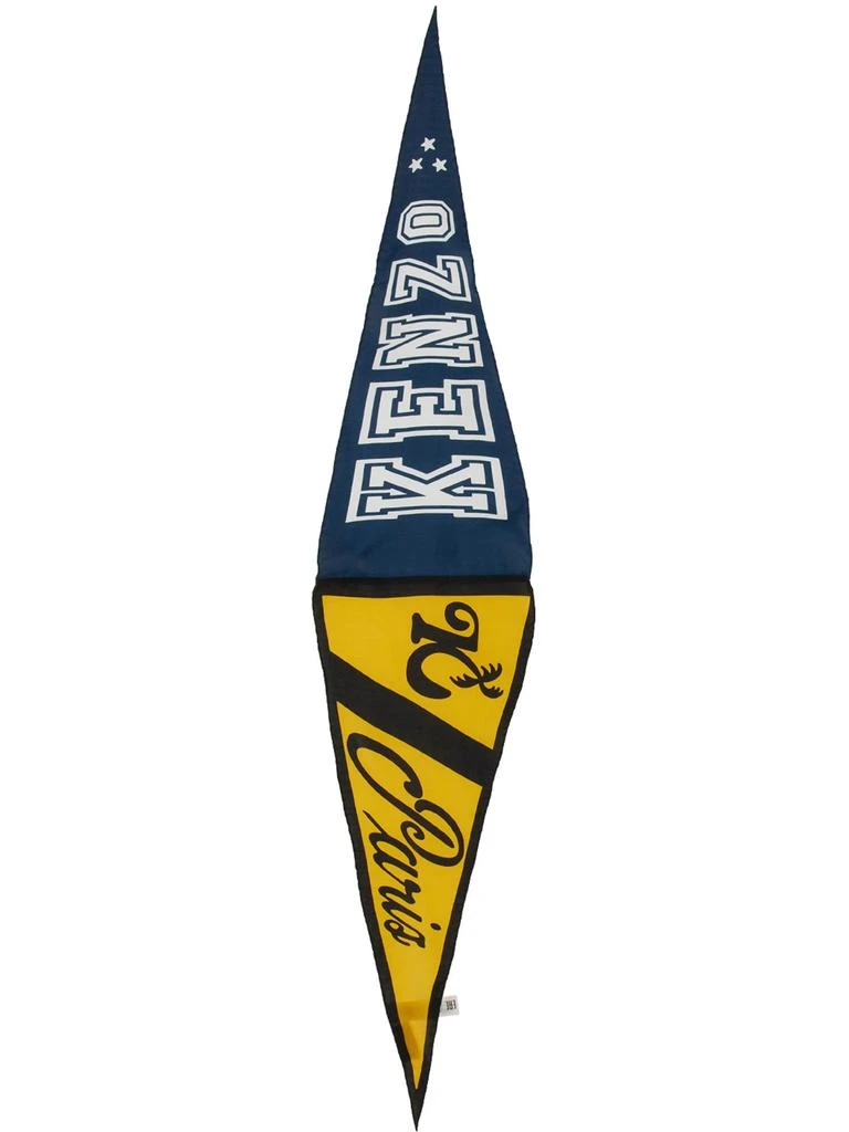 商品Kenzo|baseball Flag Silk Scarf,价格¥1136,第1张图片