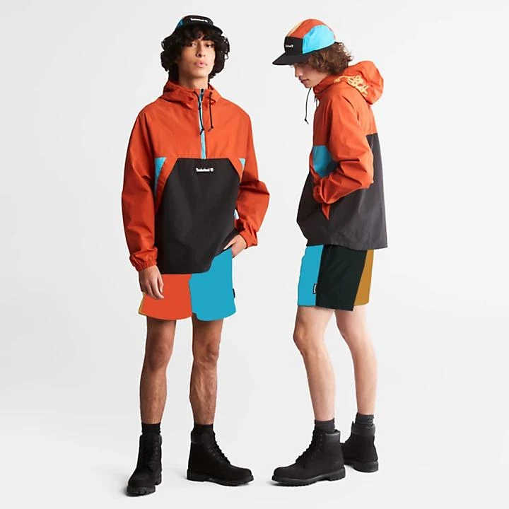 商品Timberland|All Gender Windbreaker Shorts in Orange,价格¥255,第4张图片详细描述