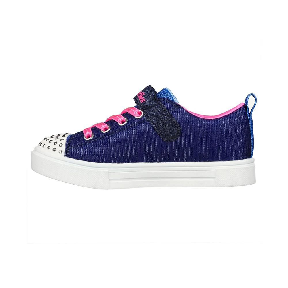 商品SKECHERS|Little Girls Twinkle Sparks Casual Sneakers from Finish Line,价格¥75,第3张图片详细描述