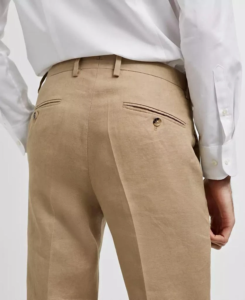 商品Mango|Men's 100% Linen Suit Trousers,价格¥917,第5张图片详细描述