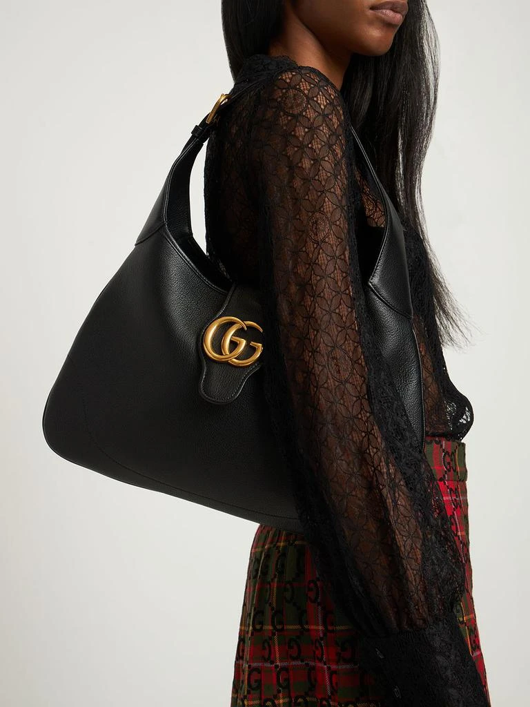 商品Gucci|Aphrodite Leather Hobo Bag,价格¥17560,第1张图片