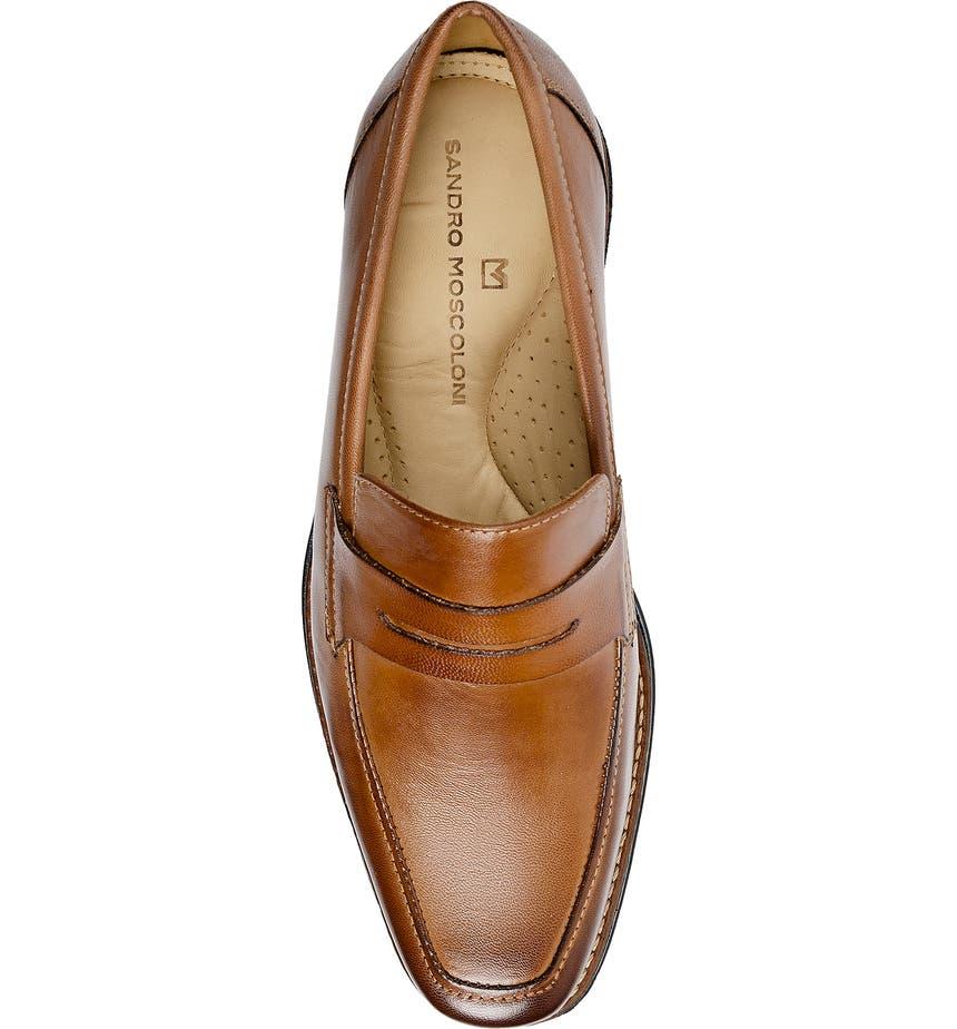 Leather Penny Loafer商品第4张图片规格展示