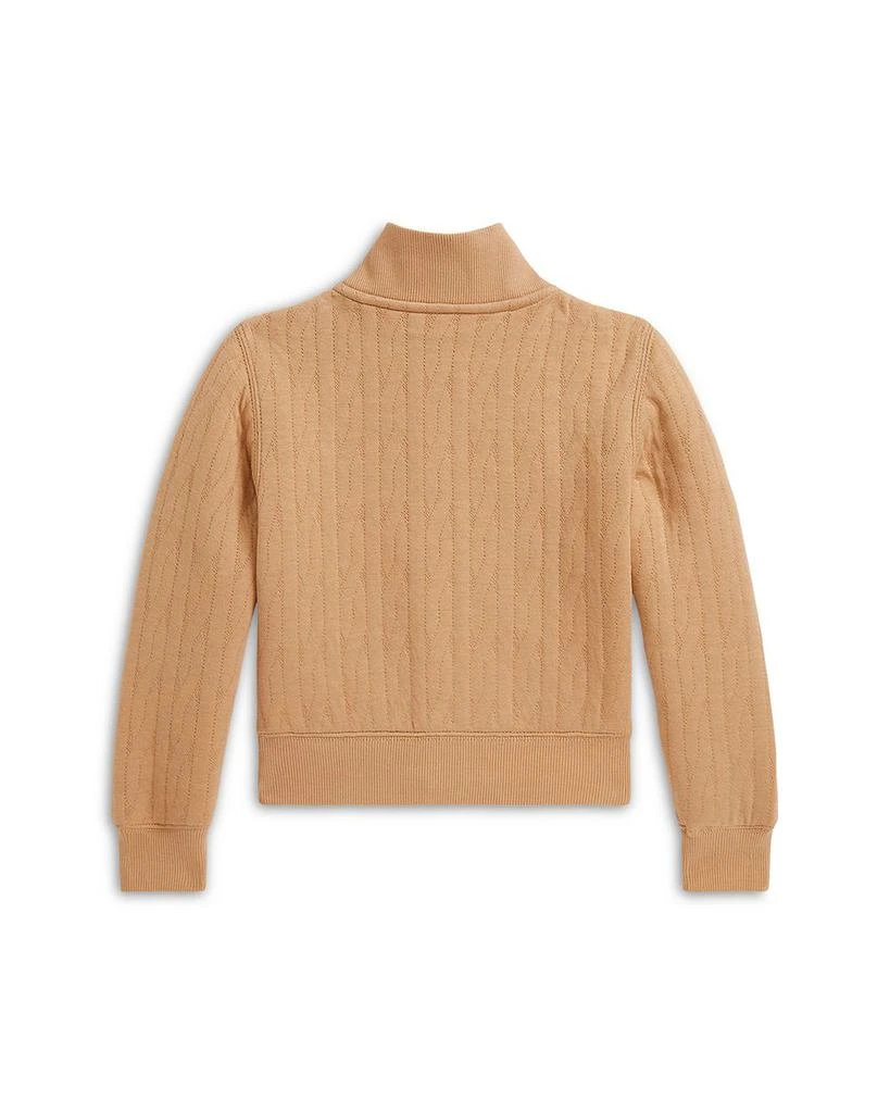 Girls' Quilted Cable Motif Jacket - Little Kid 商品