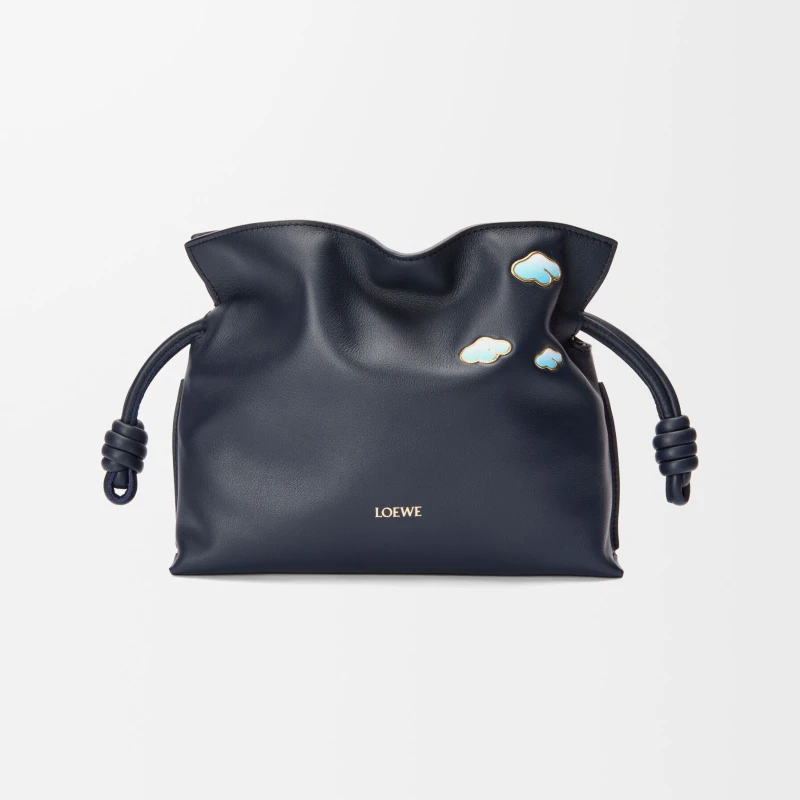 商品Loewe|罗意威 女士墨黑色小牛皮单肩包 A411FC2XA2-4921,价格¥16725,第1张图片