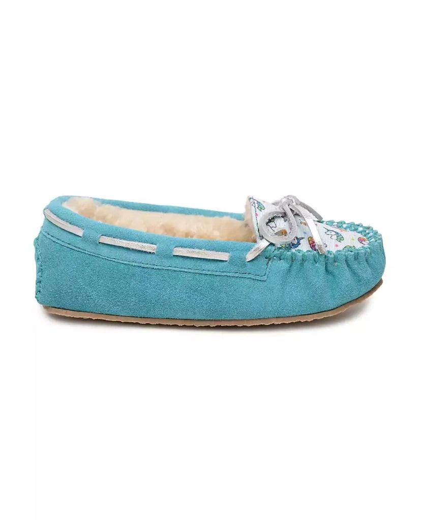 商品Minnetonka|Toddler Girls Cassie Moccasin Slippers,价格¥299,第2张图片详细描述