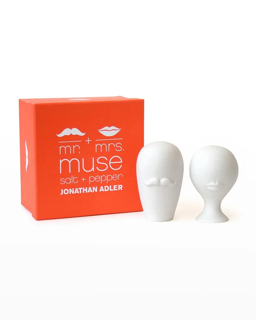 商品Jonathan Adler|Mr. & Mrs. Muse Salt & Pepper Shakers,价格¥293,第1张图片