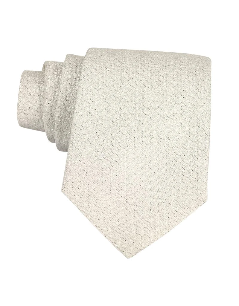 商品Marina D'Este 东海岸|White Lurex Silk Tie,价格¥143,第1张图片