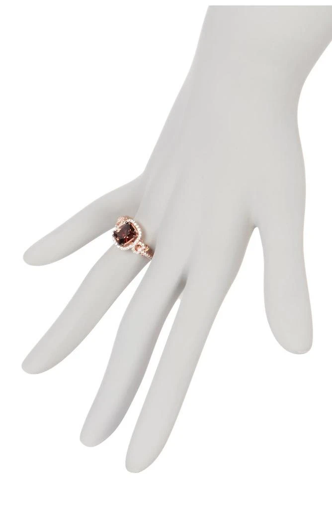 商品Suzy Levian|14K Rose Gold Plated Sterling Silver Brown Chocolate CZ Ring,价格¥745,第3张图片详细描述