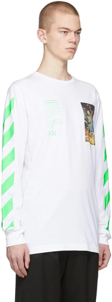 商品Off-White|White Pascal Painting Long Sleeve T-Shirt,价格¥1253,第2张图片详细描述