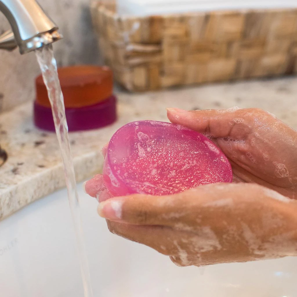 商品Camille Beckman|Glycerine Bar Soap Glycerine Rosewater 3.5oz,价格¥38,第3张图片详细描述