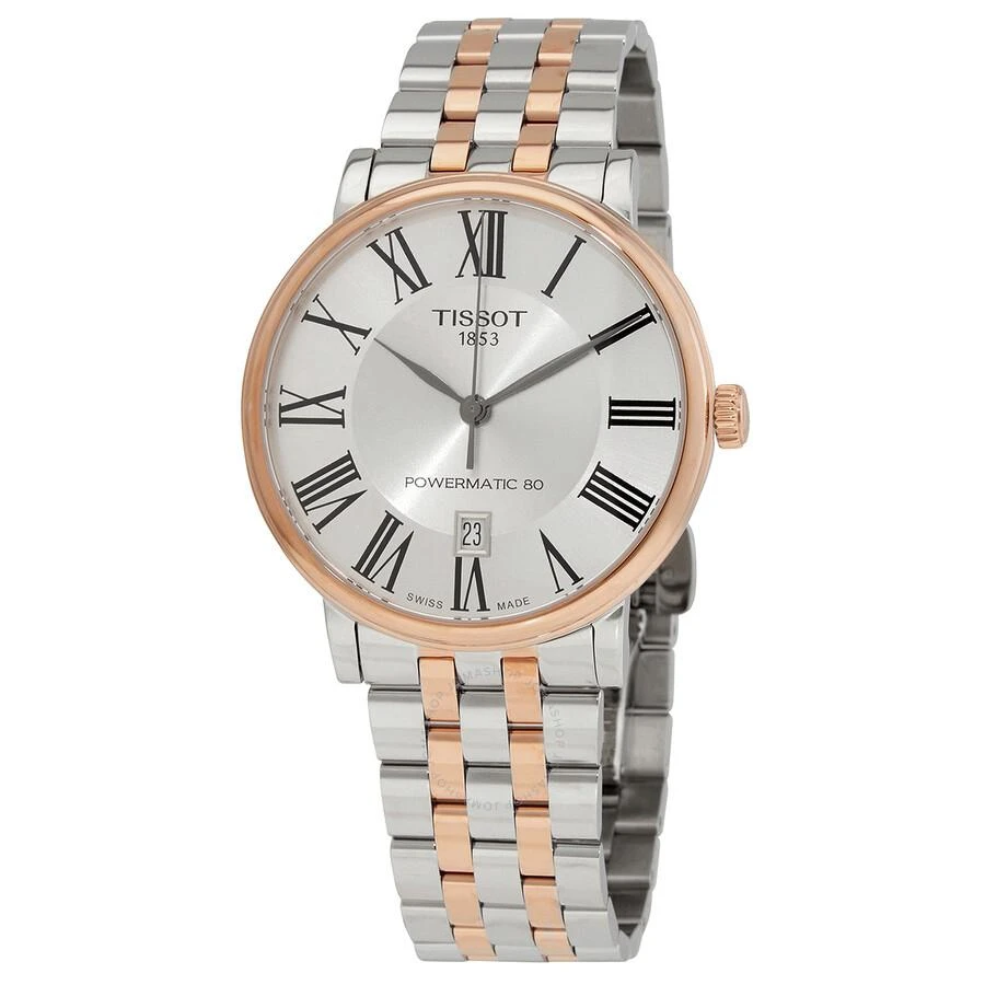 商品Tissot|Carson Automatic Silver Dial Two-tone Men's Watch T122.407.22.033.00,价格¥2417,第1张图片