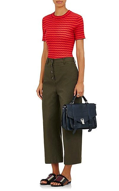 商品Proenza Schouler|PS1+ Medium Leather Shoulder Bag,价格¥7361,第2张图片详细描述
