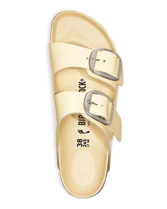 商品Birkenstock|Women's Arizona High Shine Big Buckle Slide Sandals,价格¥879-¥1255,第4张图片详细描述