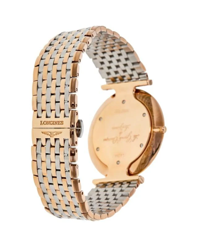 商品Longines|Longines La Grande Classique De Longines Brown Dial Stainless Steel and Rose Gold PVD Men's Watch L4.766.1.67.7,价格¥10876,第4张图片详细描述