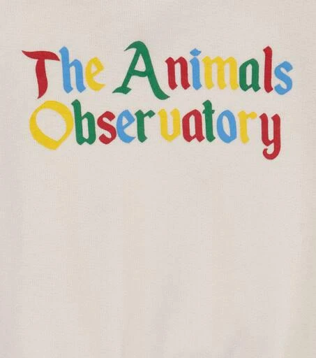 商品The Animals Observatory|Baby printed cotton sweatshirt,价格¥384,第3张图片详细描述