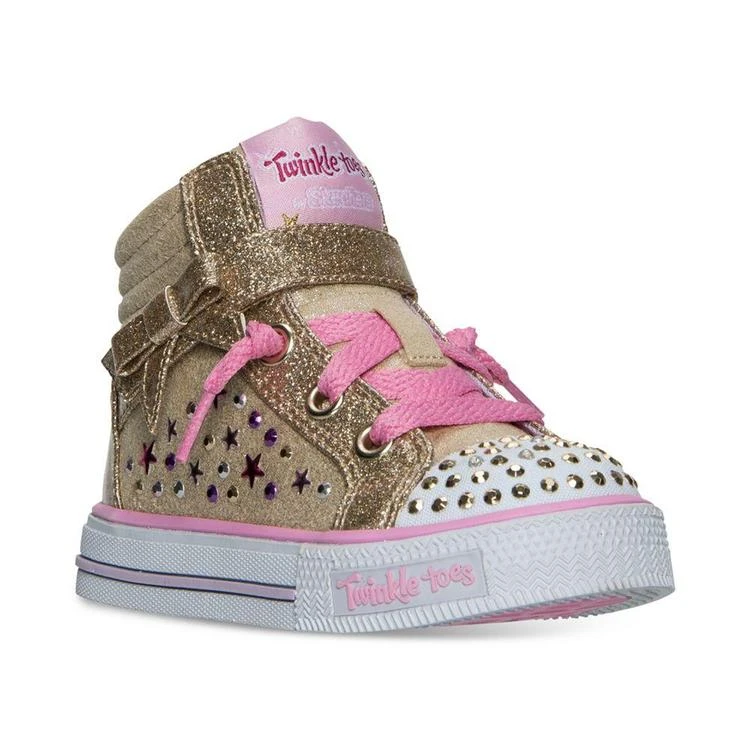 商品SKECHERS|女幼童Toddler Girls' Twinkle Toes - Starry Spirit Casual Sneakers from Finish Line,价格¥262,第2张图片详细描述