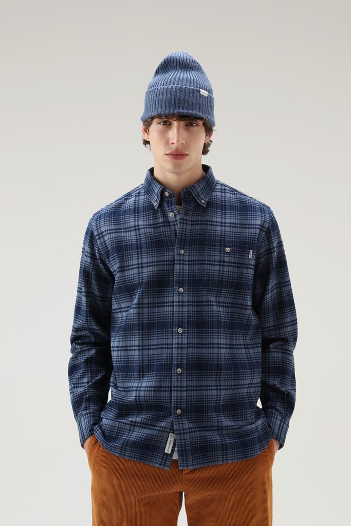 Traditional Flannel Check Shirt商品第1张图片规格展示