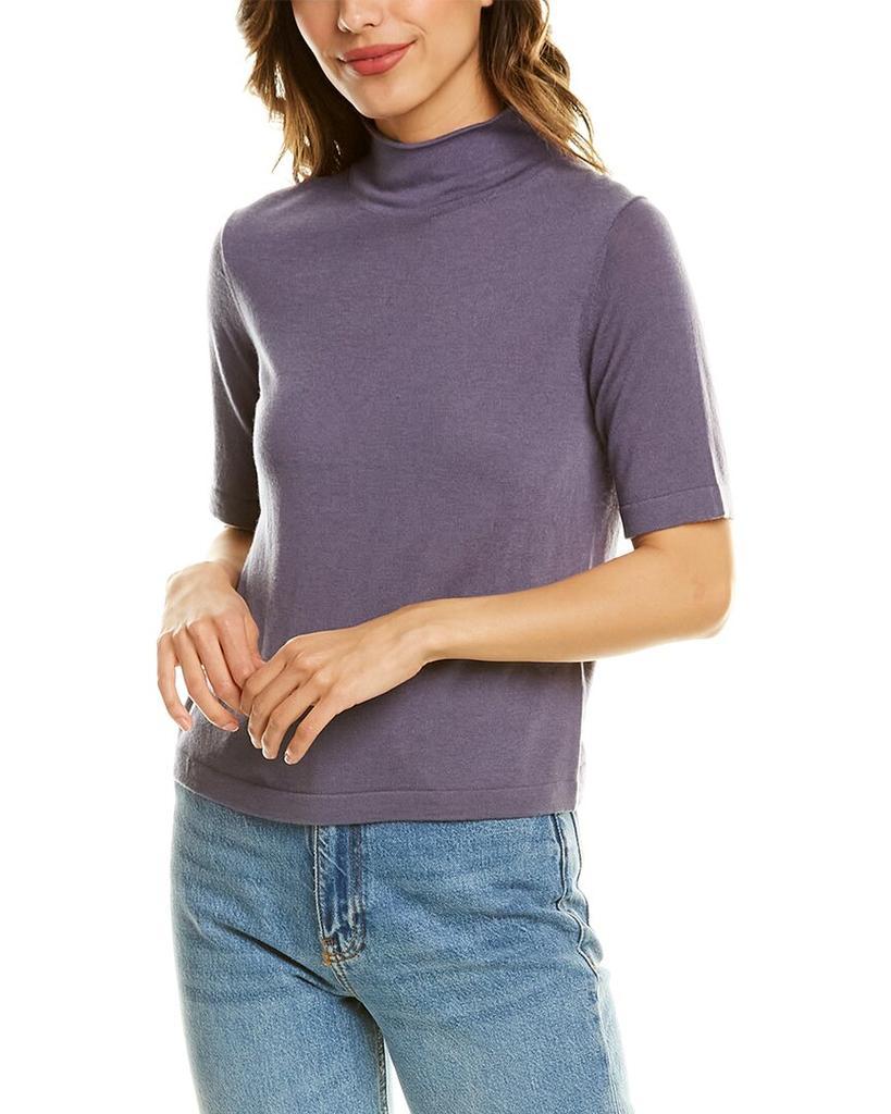 商品Vince|Vince Mock Neck Wool & Cashmere-Blend Sweater,价格¥735,第1张图片