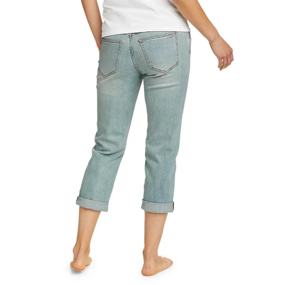 商品Eddie Bauer|Women's Boyfriend Denim Crop Jeans,价格¥356,第2张图片详细描述