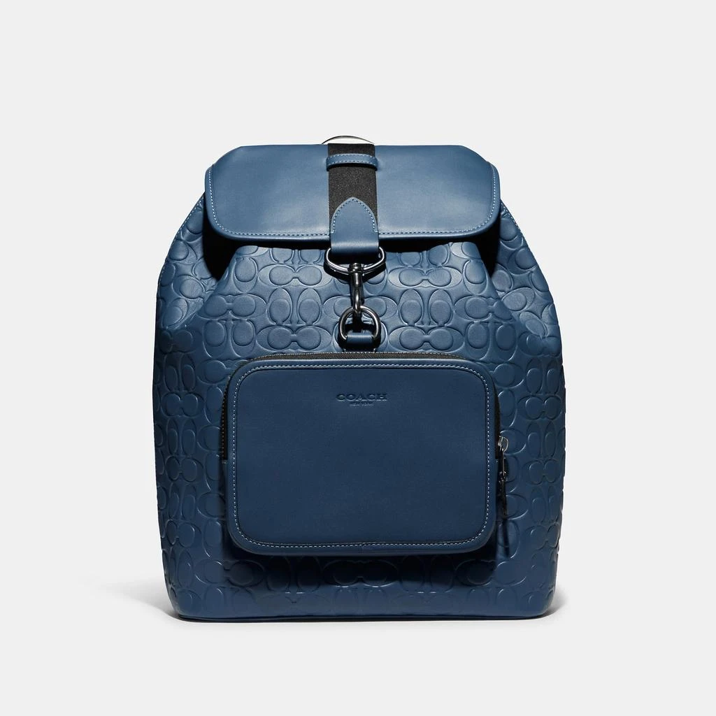 商品Coach|Coach Outlet Sullivan Backpack In Signature Leather,价格¥1833,第4张图片详细描述