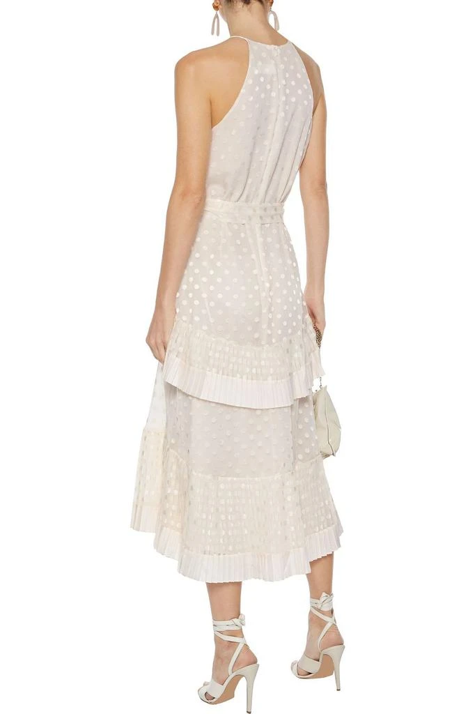 商品Zimmermann|Picnic tiered fil coupé chiffon midi dress,价格¥960,第3张图片详细描述